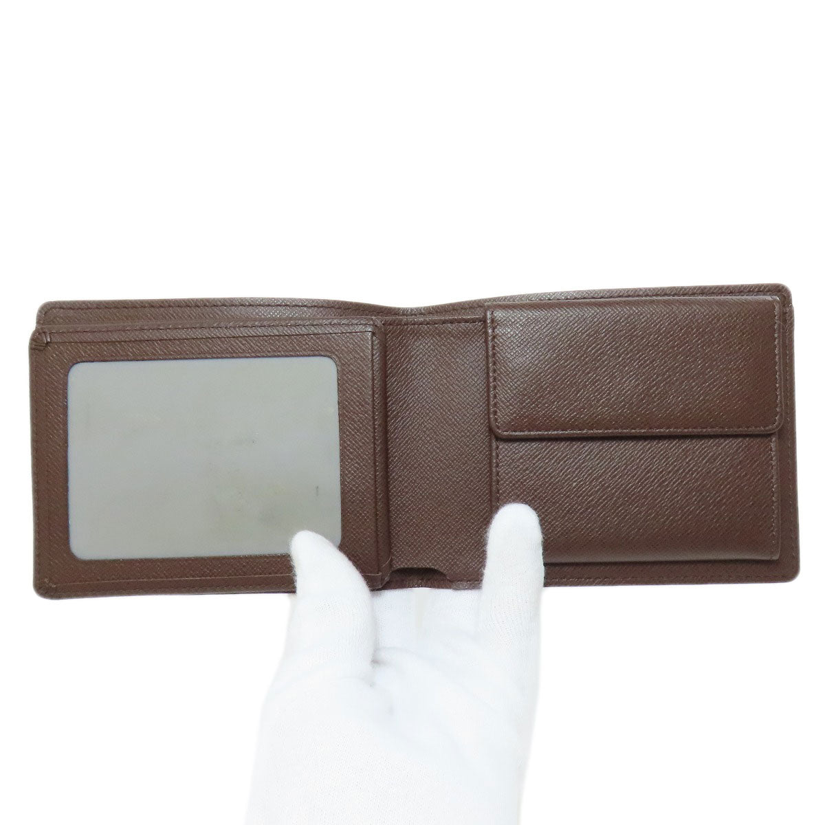 LOUIS VUITTON Bifold Wallet N60011 Damier canvas Brown Portefeuille Florin Women Used
