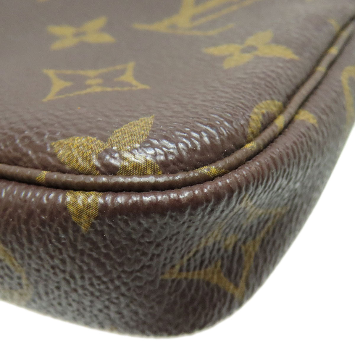 LOUIS VUITTON Accessory pouch M68490 Monogram canvas Brown Mini Pochette Accessoires Vivienne Women Used