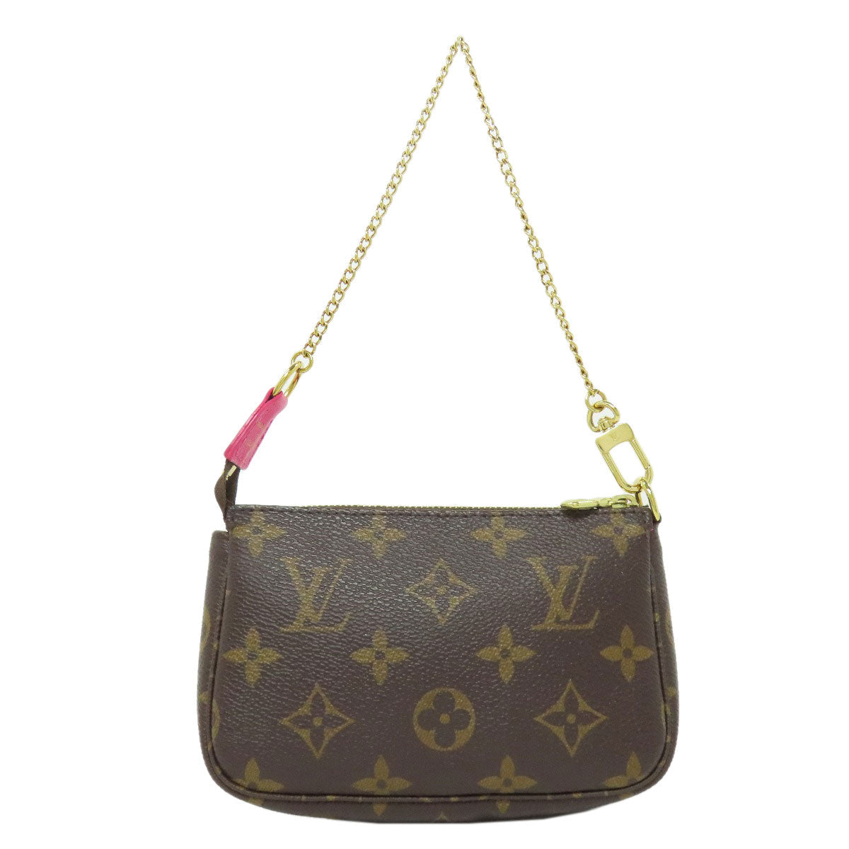 LOUIS VUITTON Accessory pouch M68490 Monogram canvas Brown Mini Pochette Accessoires Vivienne Women Used