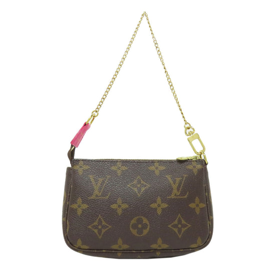 LOUIS VUITTON Accessory pouch M68490 Monogram canvas Brown Mini Pochette Accessoires Vivienne Women Used