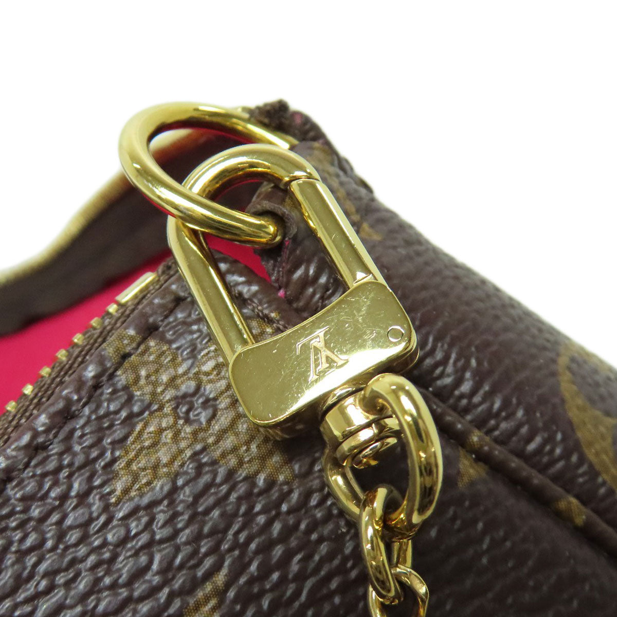LOUIS VUITTON Accessory pouch M68490 Monogram canvas Brown Mini Pochette Accessoires Vivienne Women Used