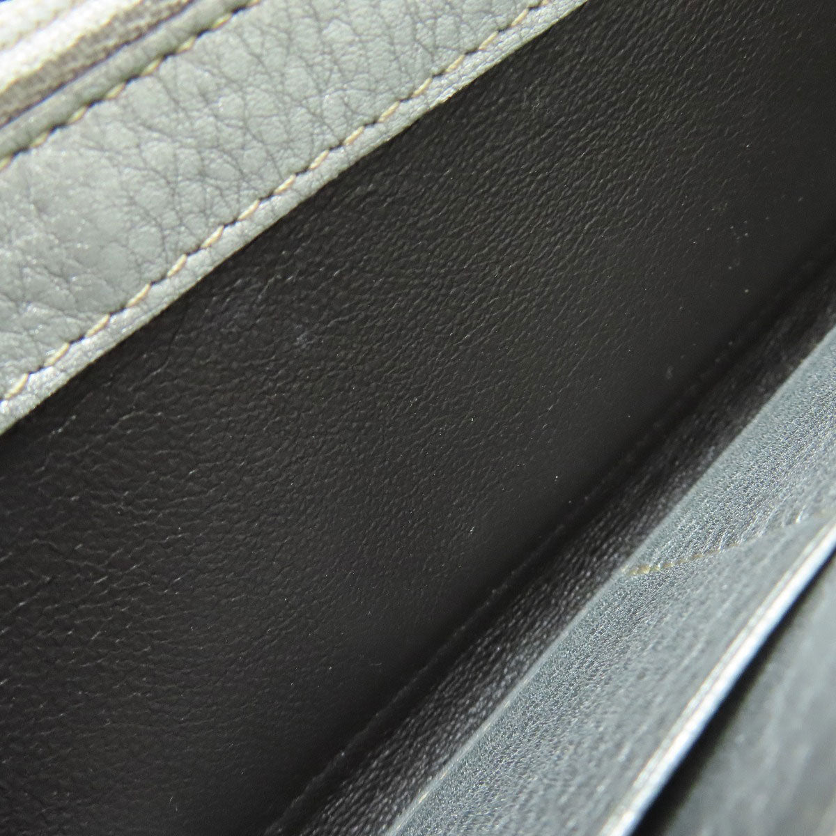 GUCCI Long Wallet Purse 224252 Canvas, Leather Brown GG Women Used