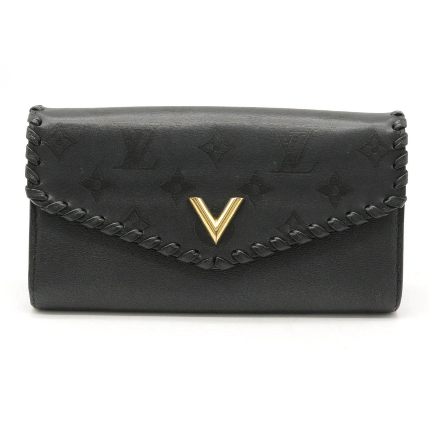 Louis Vuitton Black Leather  wallet accessories