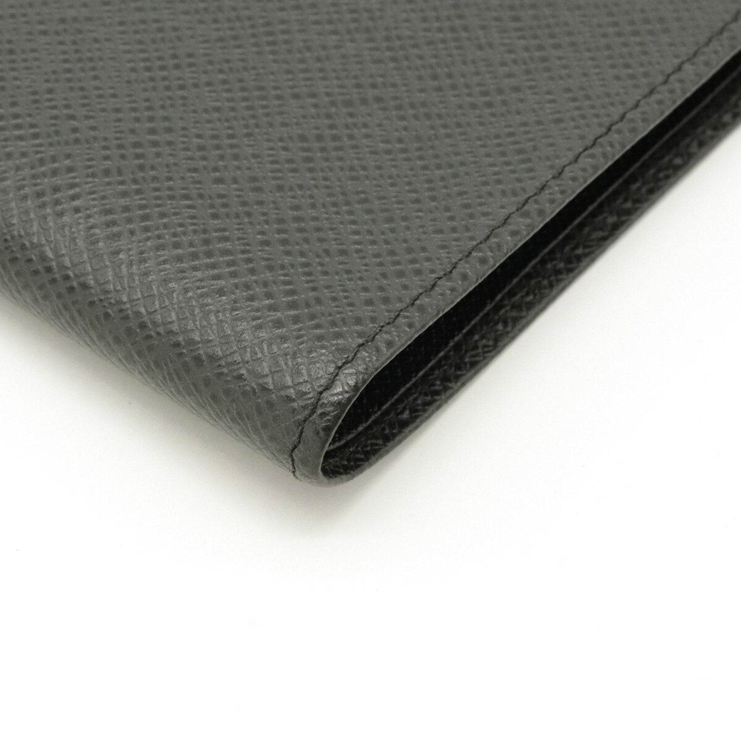Louis Vuitton Black Leather PORTEFEUILLE MULTIPLE wallet accessories