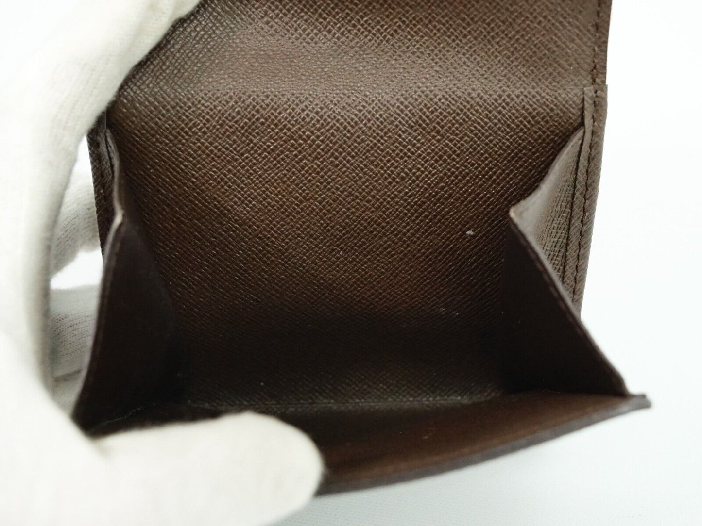 Louis Vuitton Brown Canvas Portefeuille Elise wallet accessories