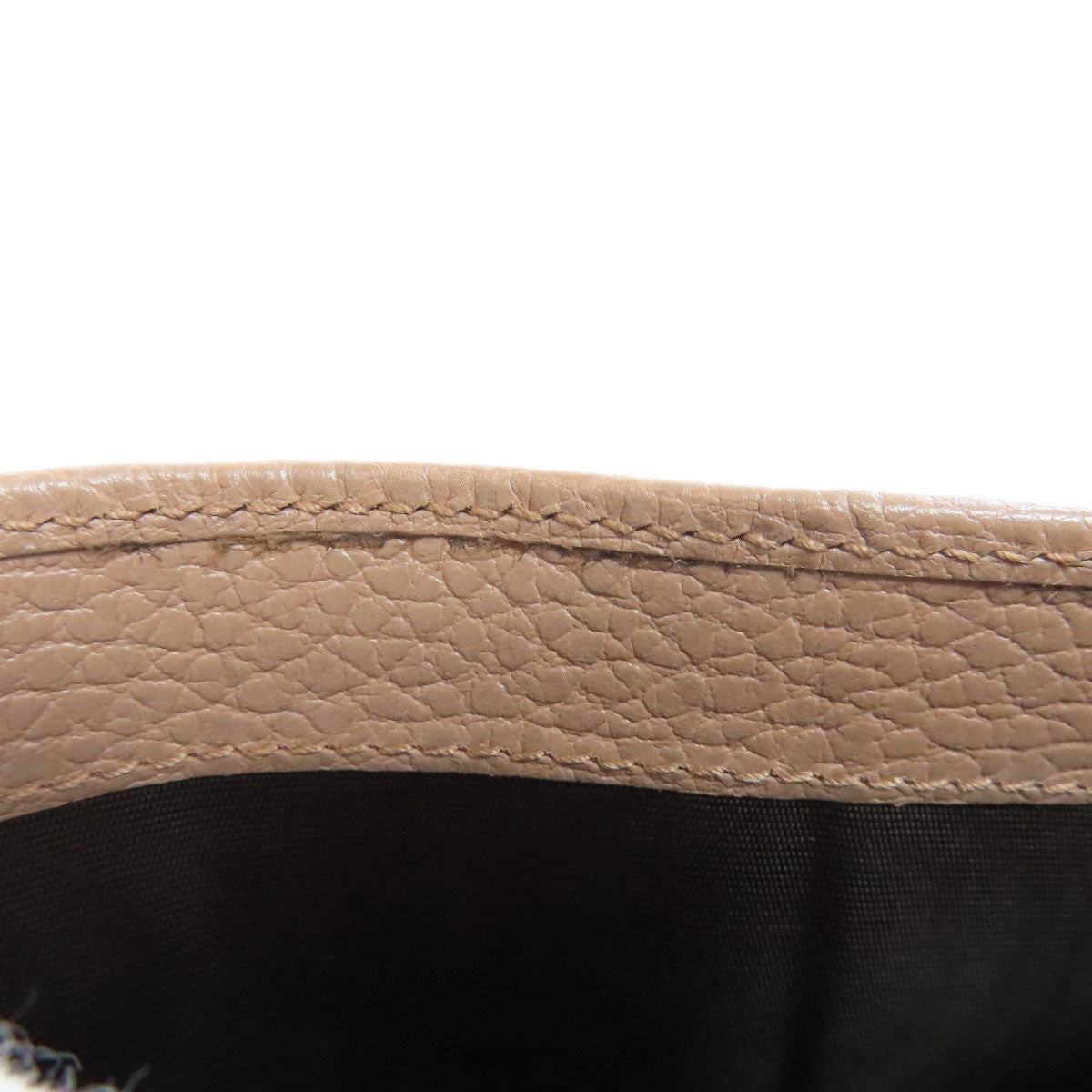GUCCI Bifold Wallet 593587 leather beige Double G GG Marmont Medium Wallet Women Used