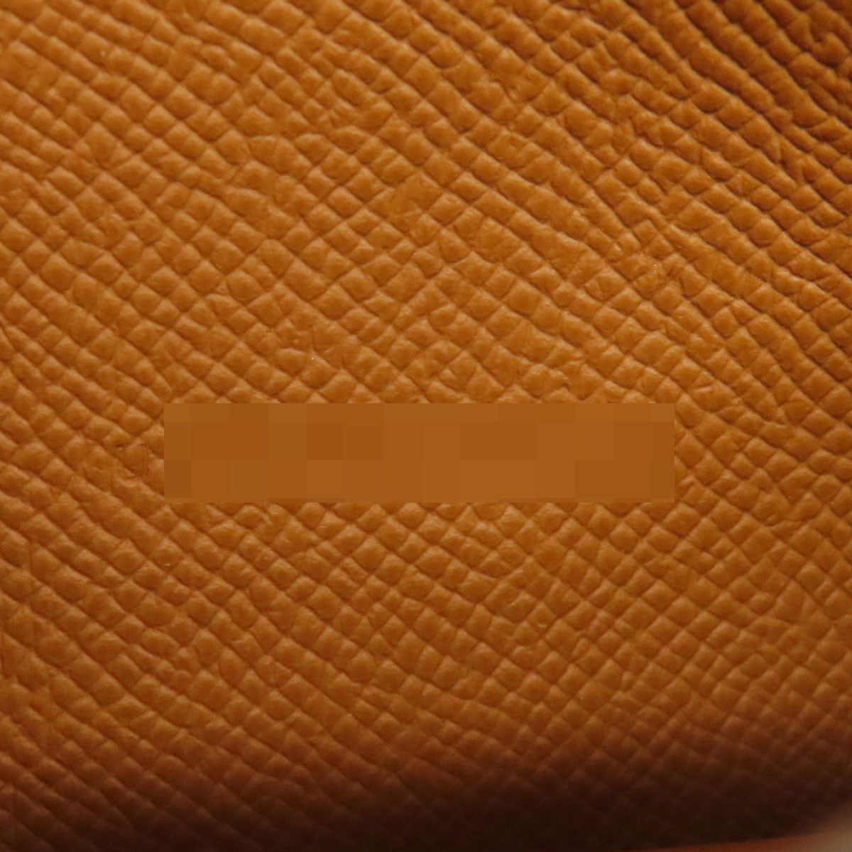 HERMES Long Wallet Purse Epsom white Bearn Soufflet Verso SilverMetal Women Used