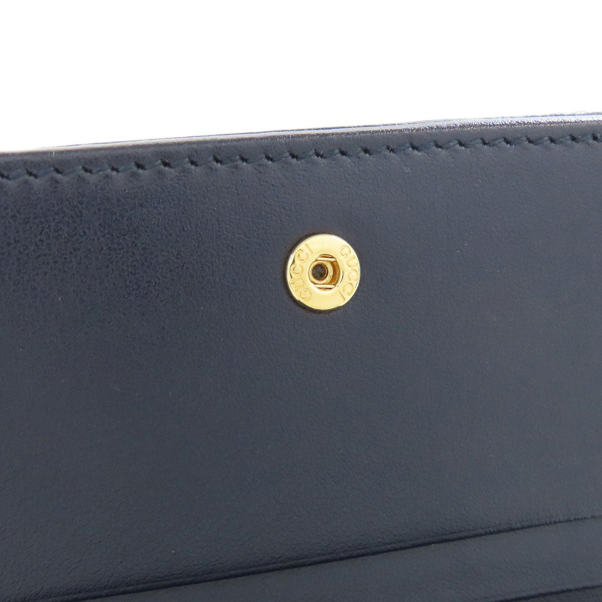 GUCCI Bifold Wallet 621887 Canvas, Leather beige Horsebit Women Used