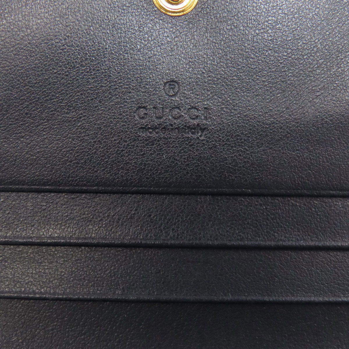 GUCCI Bifold Wallet 621887 Canvas, Leather beige Horsebit Women Used