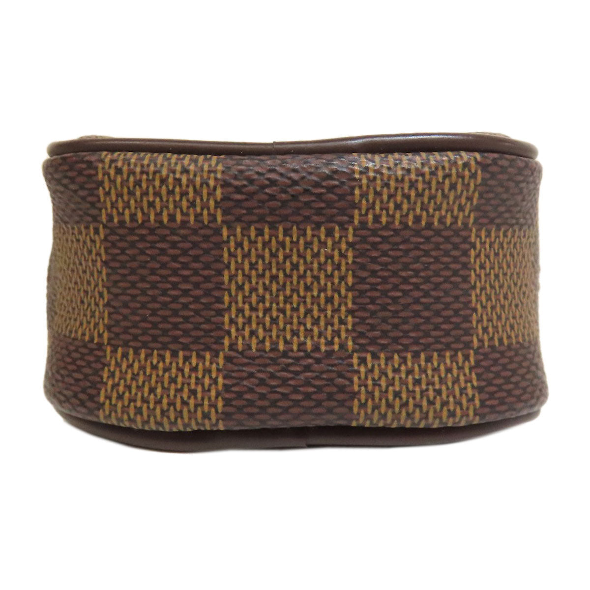 LOUIS VUITTON Accessory pouch N61738 Damier canvas Brown Etui Okapi PM Women Used