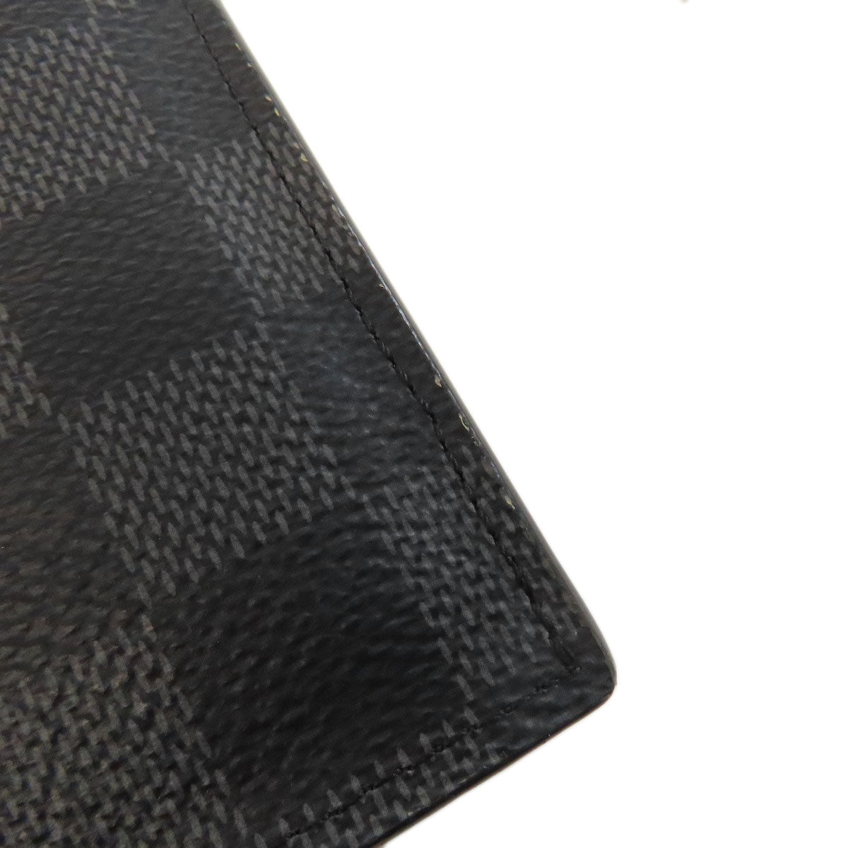 LOUIS VUITTON Bifold Wallet N60053 Damier canvas gray Portefeuille Amerigo NM mens Used