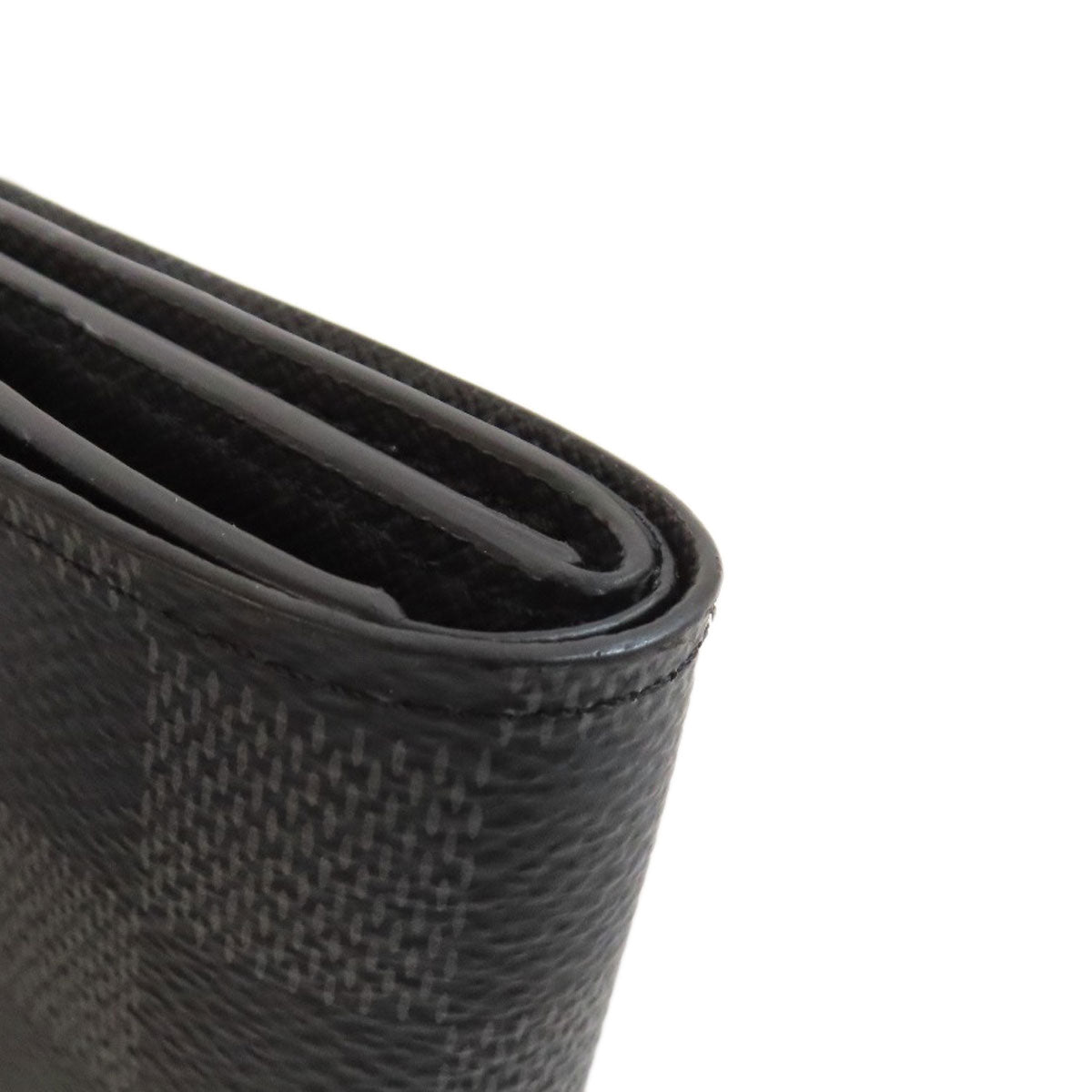 LOUIS VUITTON Bifold Wallet N60053 Damier canvas gray Portefeuille Amerigo NM mens Used