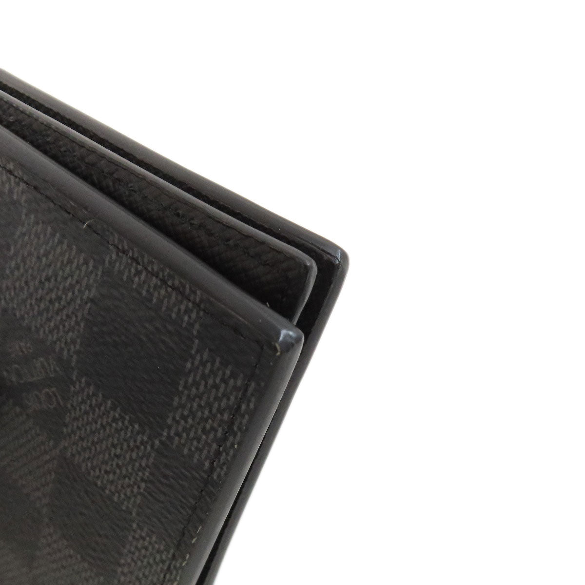 LOUIS VUITTON Bifold Wallet N60053 Damier canvas gray Portefeuille Amerigo NM mens Used