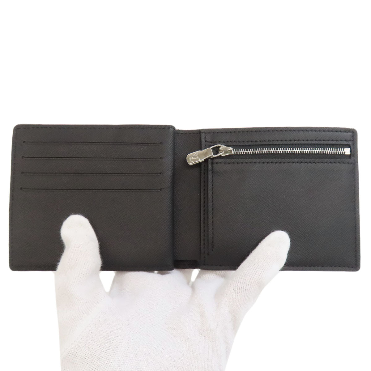 LOUIS VUITTON Bifold Wallet N60053 Damier canvas gray Portefeuille Amerigo NM mens Used