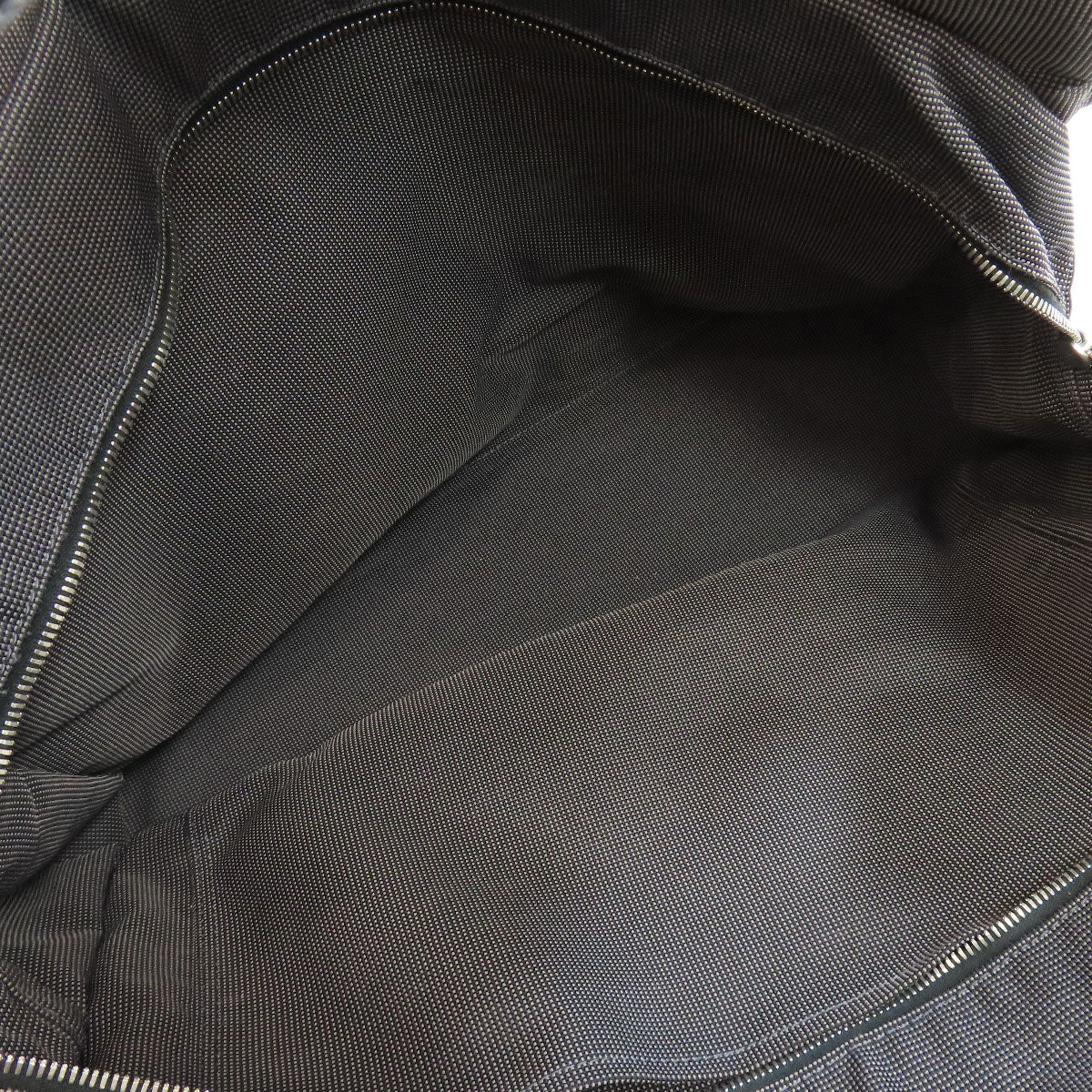 HERMES Tote Bag canvas gray Her LineGM
