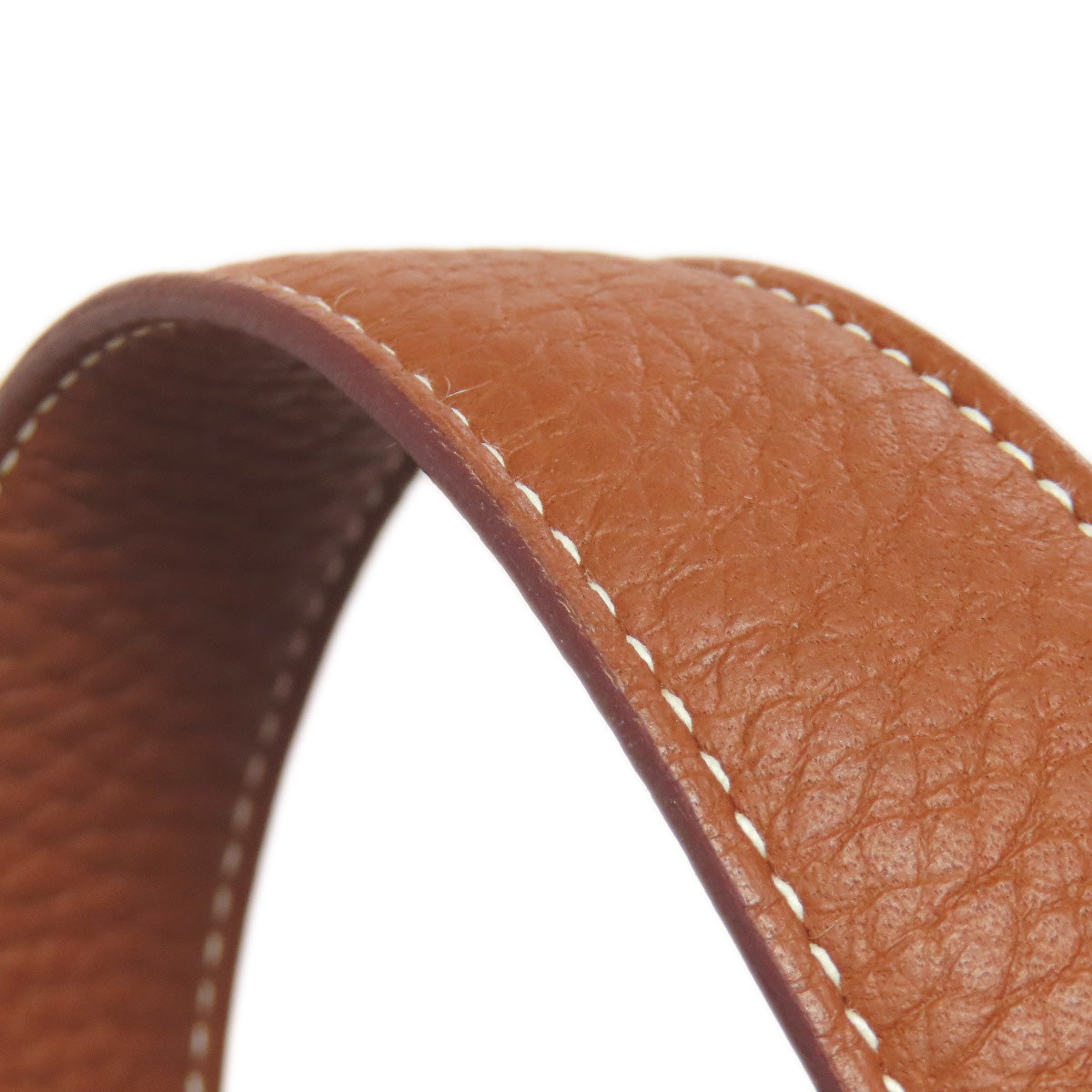 HERMES Handbag Taurillon Clemence Brown Picotin Lock MM SilverMetal