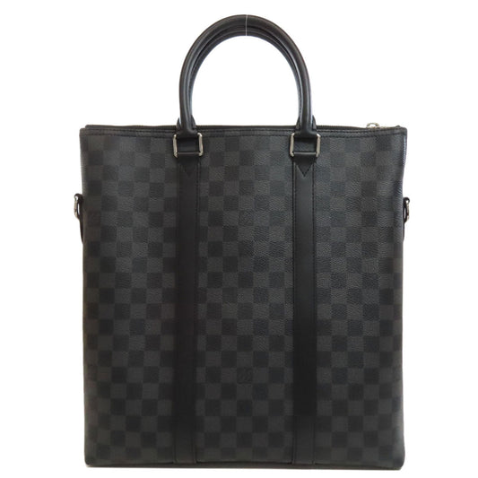 LOUIS VUITTON Handbag M40000 Damier canvas gray Ant tote