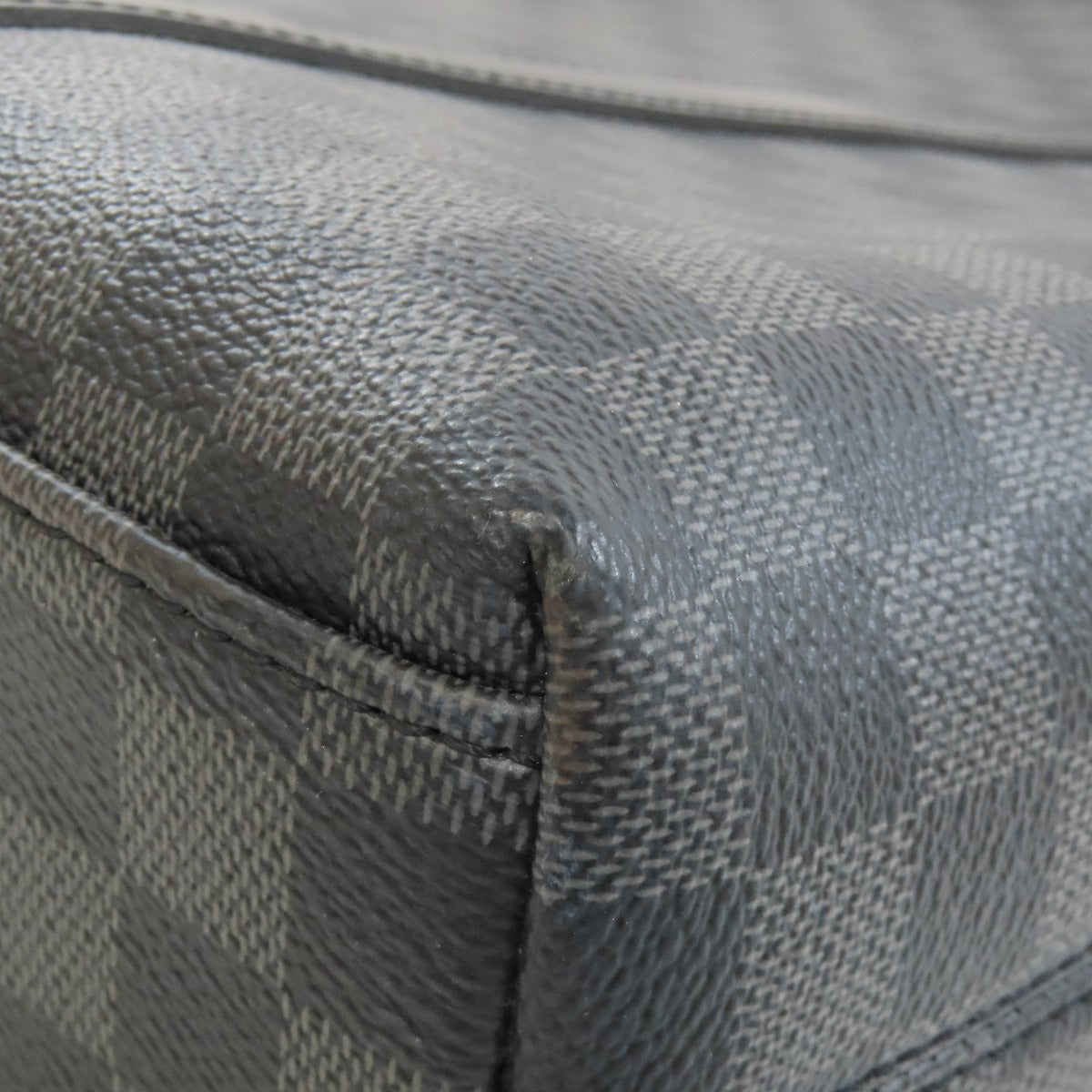 LOUIS VUITTON Handbag M40000 Damier canvas gray Ant tote