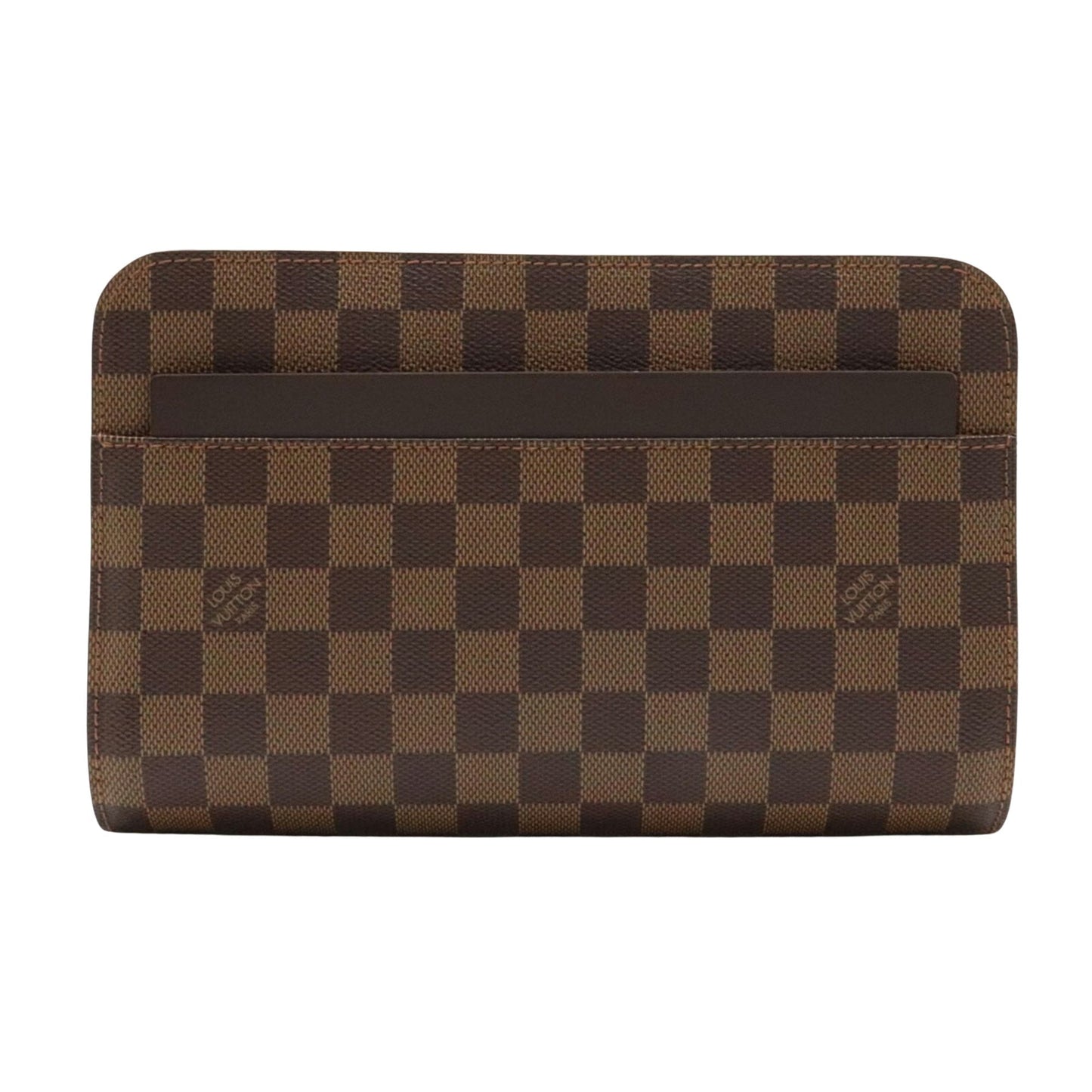 Louis Vuitton Brown Canvas Saint Louis clutch bag
