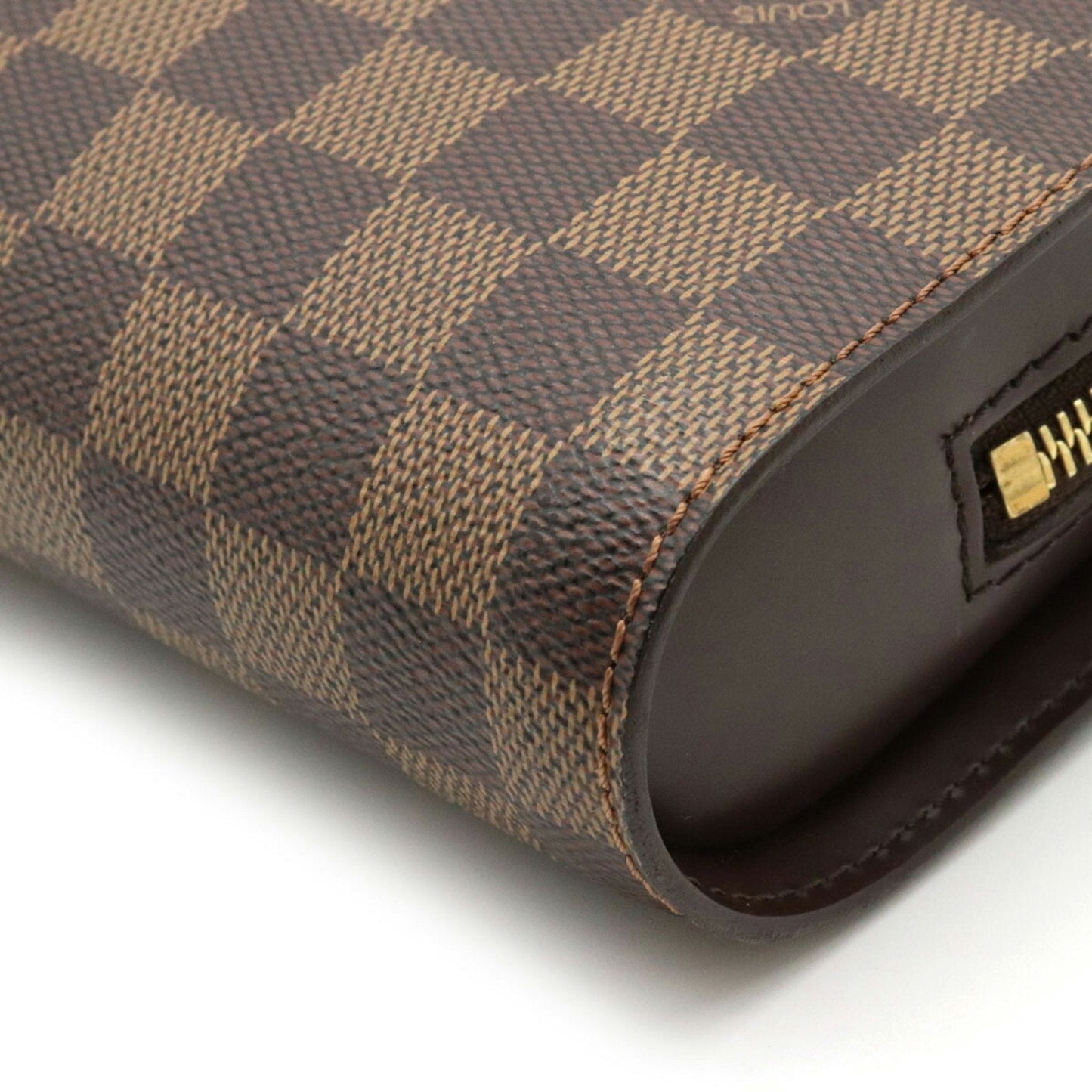 Louis Vuitton Brown Canvas Saint Louis clutch bag
