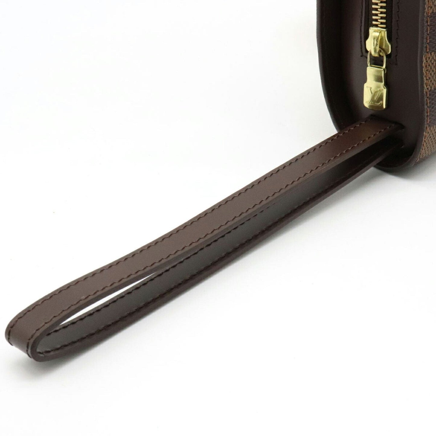 Louis Vuitton Brown Canvas Saint Louis clutch bag