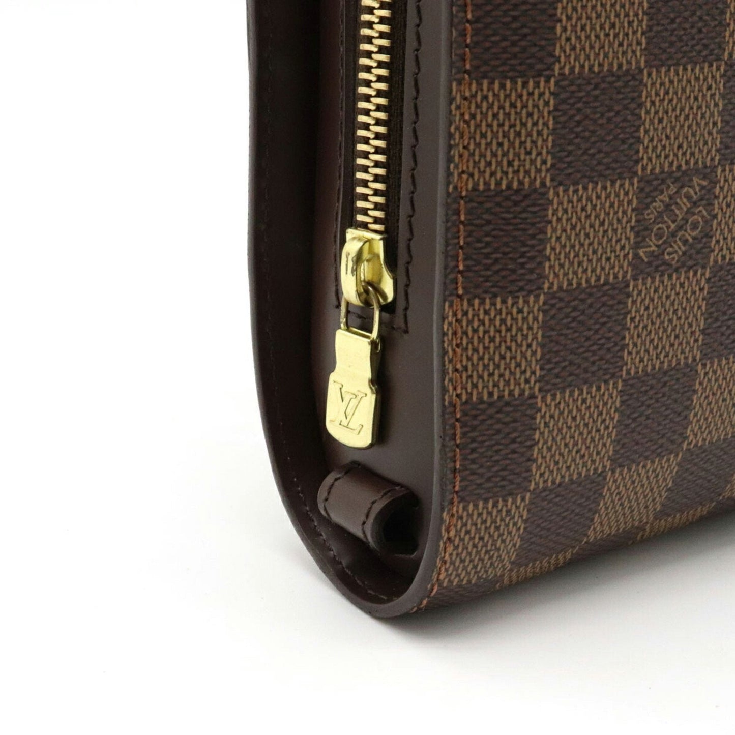 Louis Vuitton Brown Canvas Saint Louis clutch bag