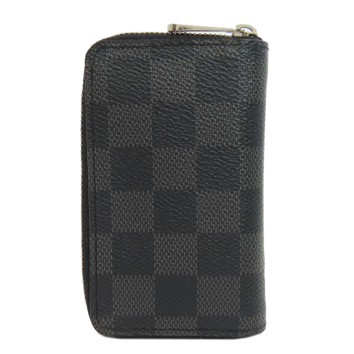 LOUIS VUITTON Coin case N63076 Damier canvas gray Zippy coin purse