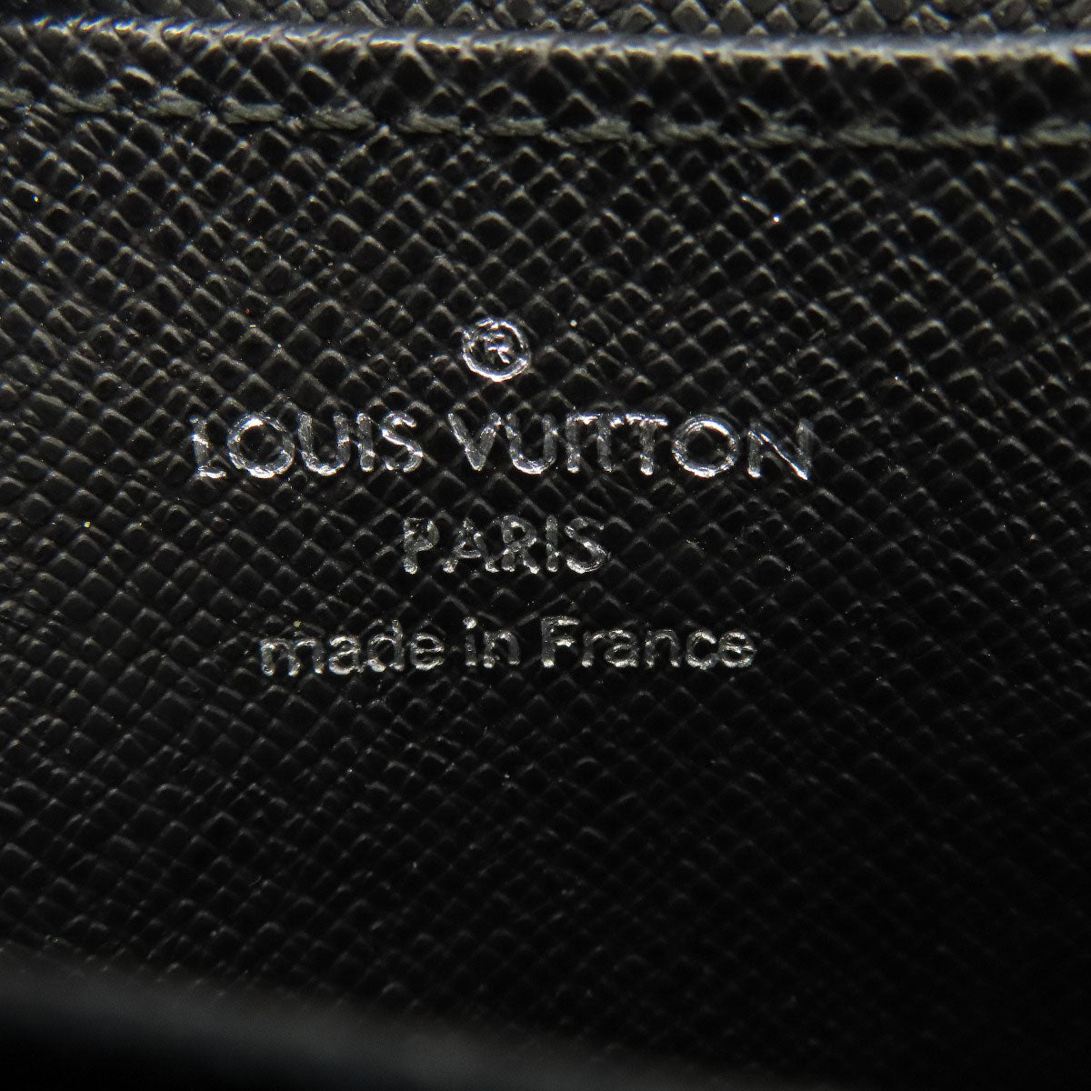 LOUIS VUITTON Coin case N63076 Damier canvas gray Zippy coin purse