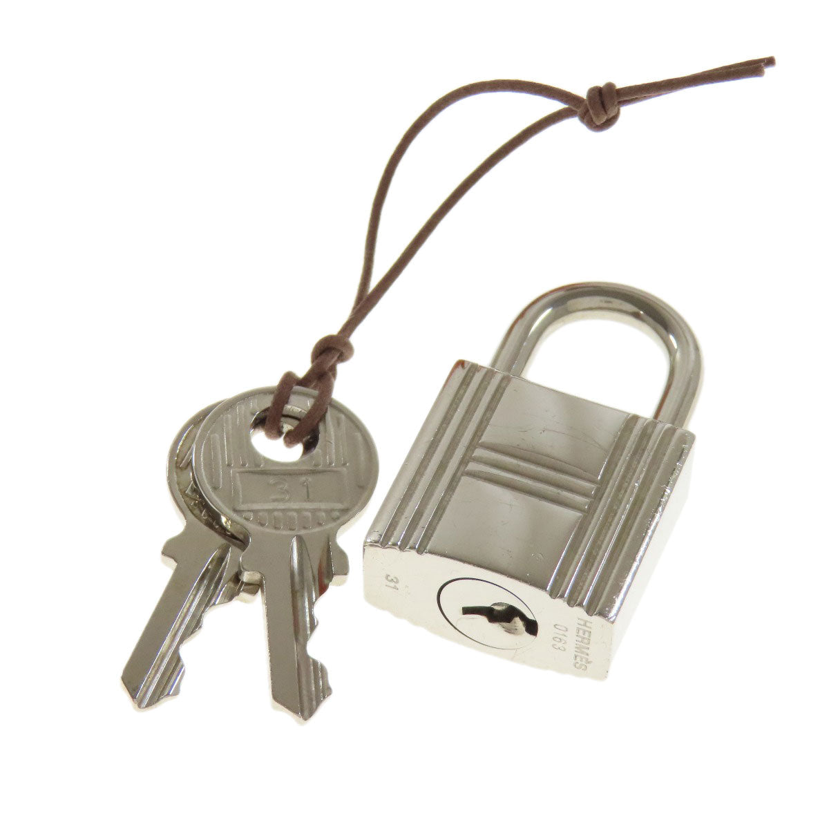 HERMES Handbag Taurillon Clemence Orange Picotin Lock PM SilverMetal