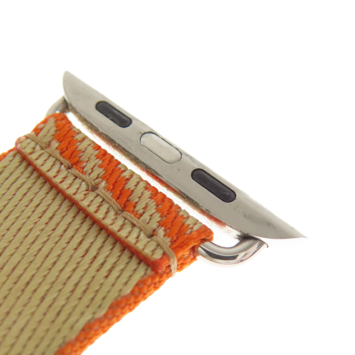 HERMES Watches Nylon beige watch belt Belt parts for Apple Watch 1.6"
