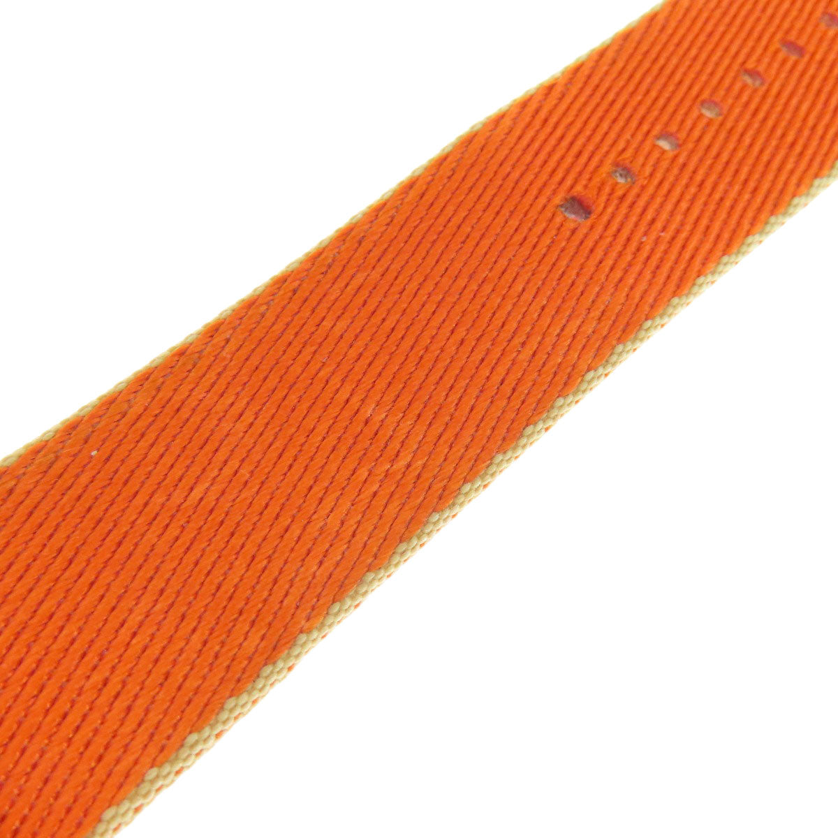 HERMES Watches Nylon beige watch belt Belt parts for Apple Watch 1.6"