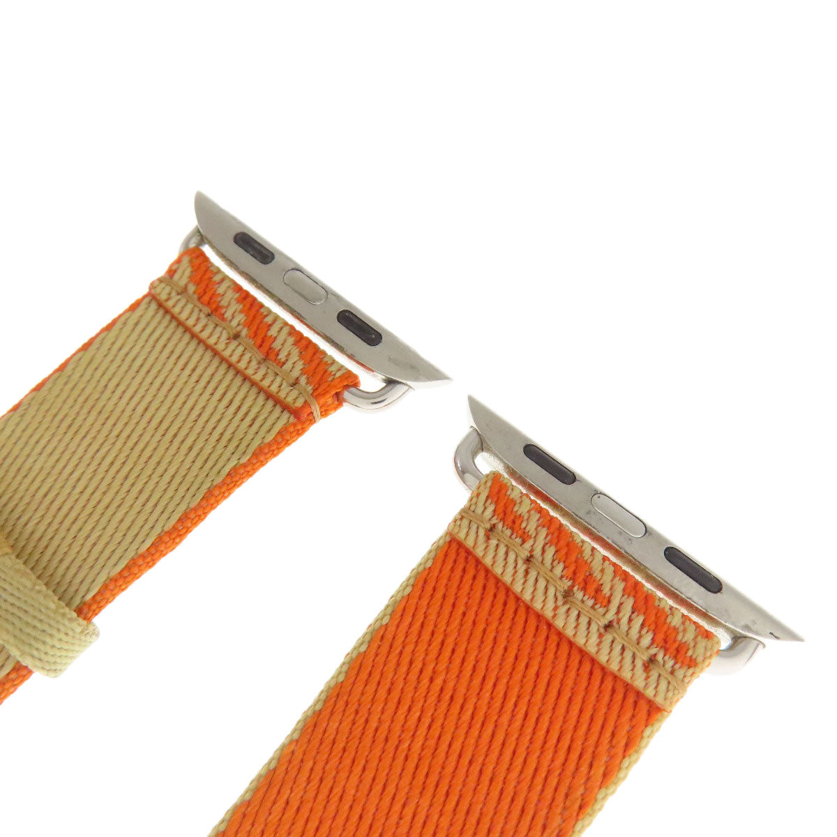HERMES Watches Nylon beige watch belt Belt parts for Apple Watch 1.6"