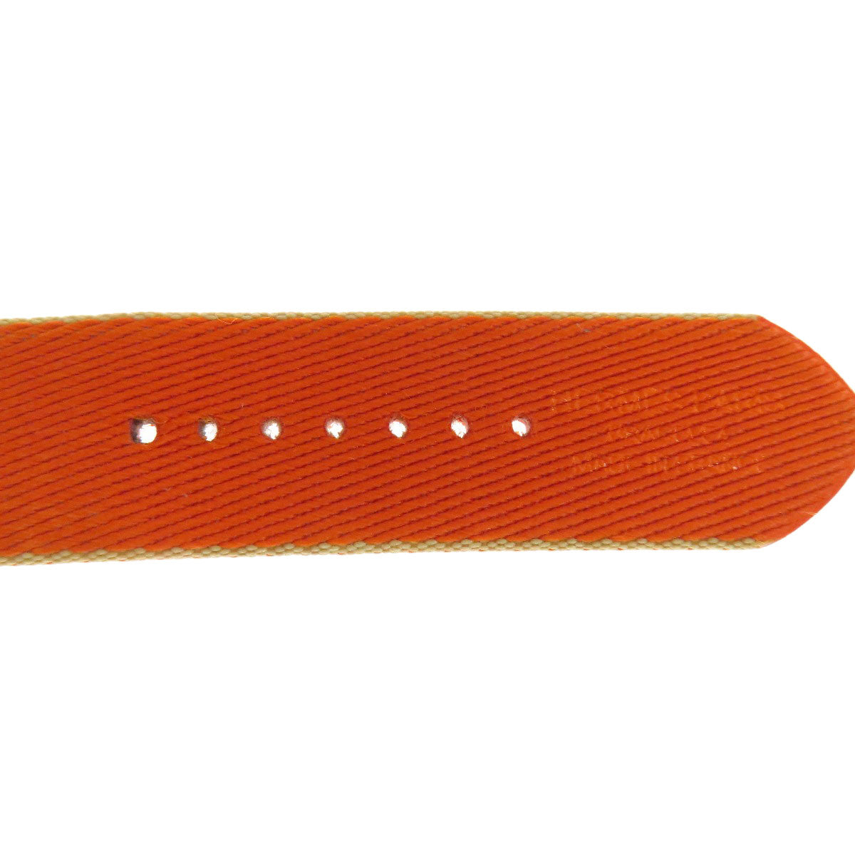 HERMES Watches Nylon beige watch belt Belt parts for Apple Watch 1.6"