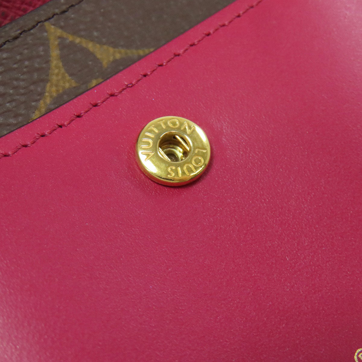 LOUIS VUITTON Bifold Wallet M69433 Monogram canvas Brown Portefeuille Juliet