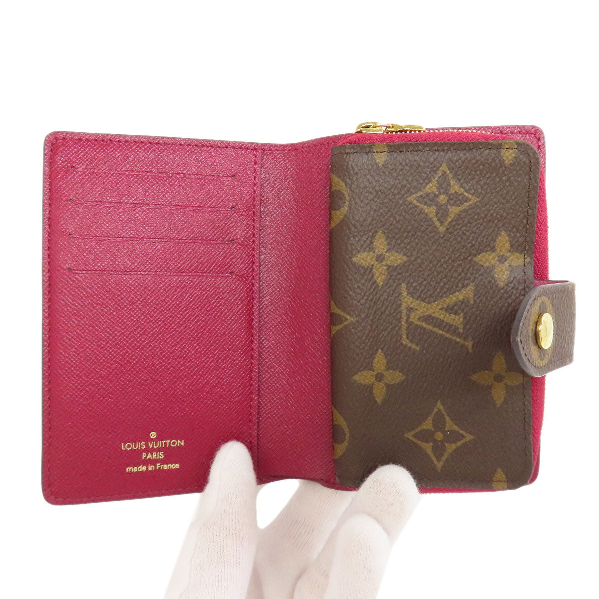 LOUIS VUITTON Bifold Wallet M69433 Monogram canvas Brown Portefeuille Juliet