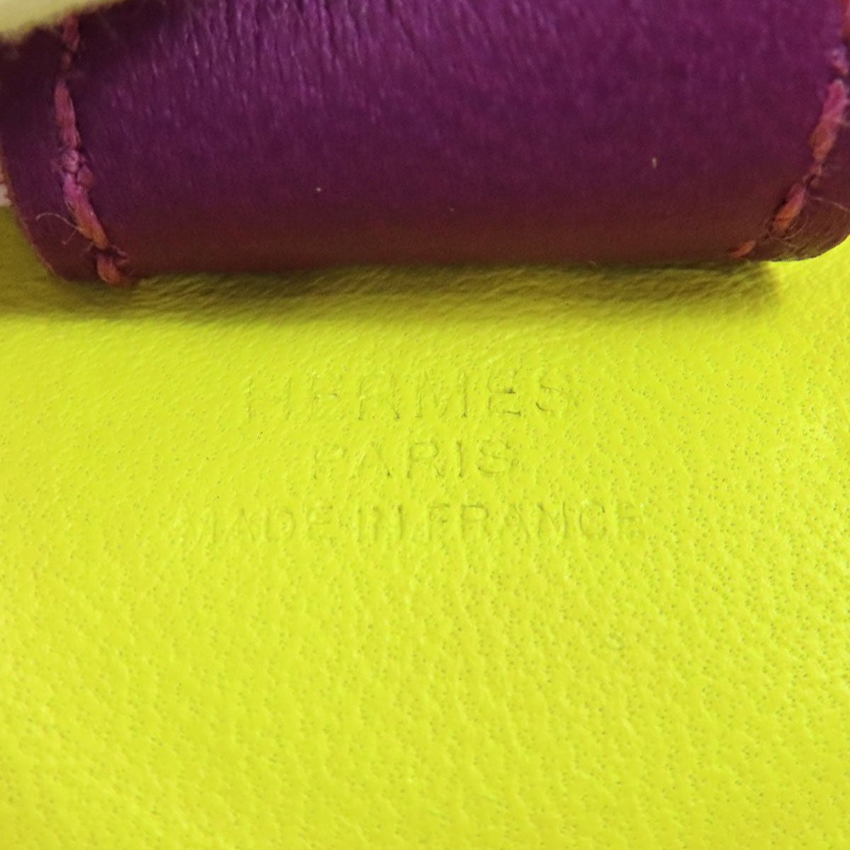 HERMES key ring Anyo Miro green Rodeo Charm PM