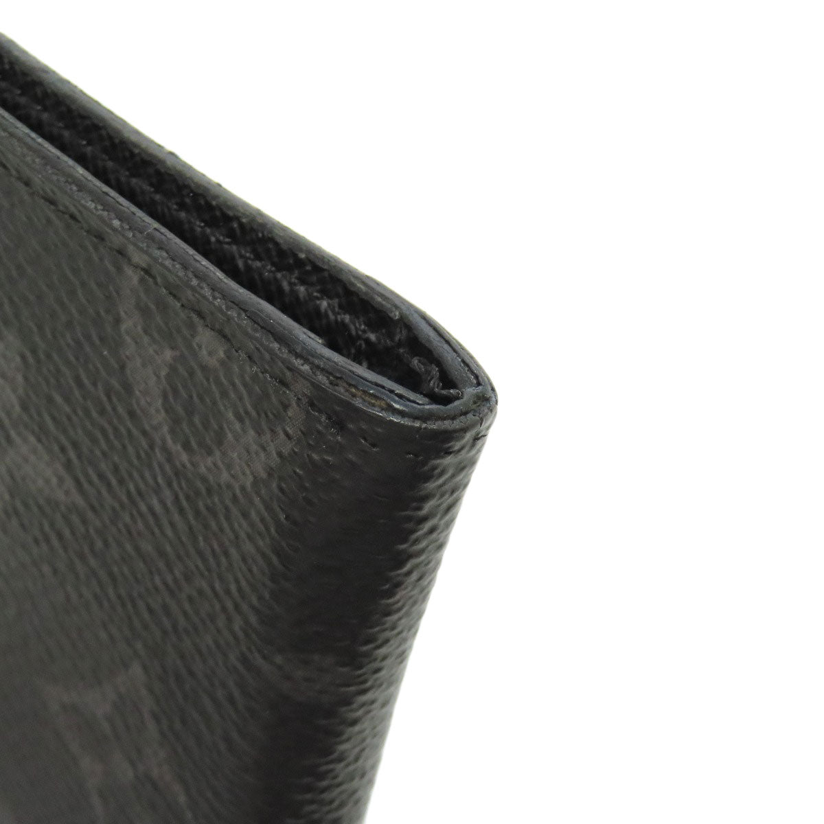 LOUIS VUITTON Bifold Wallet M62480 Monogram Eclipse black Portefeuille pans mens Used