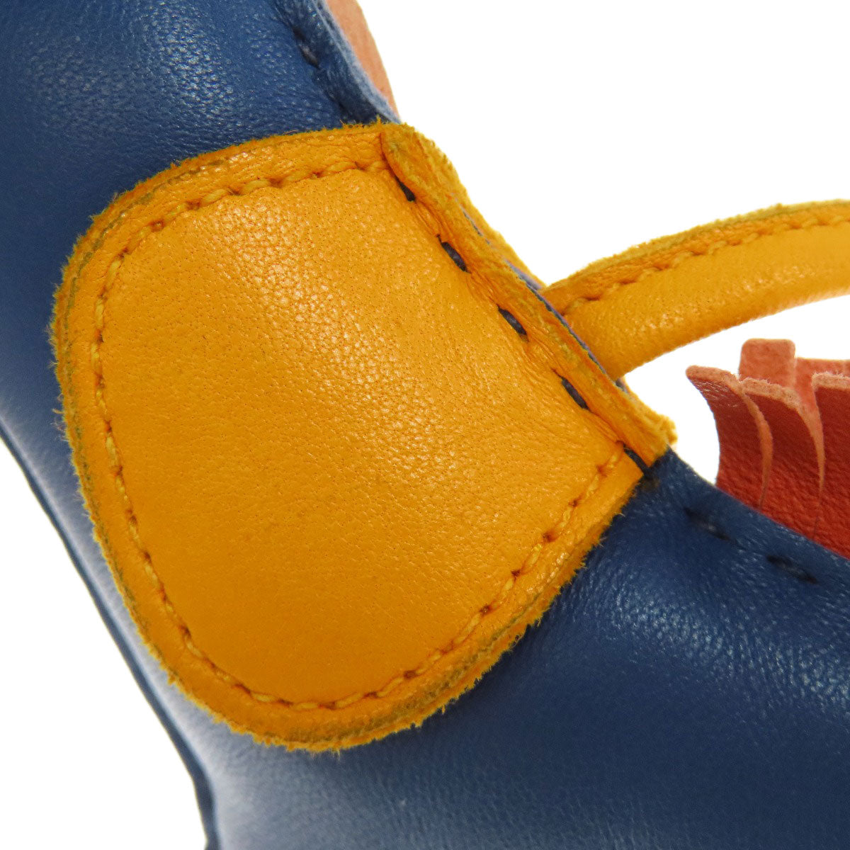 HERMES key ring Anyo Miro Navy Rodeo Charm