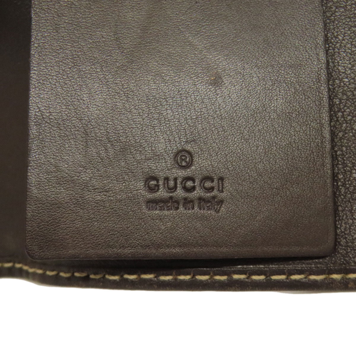 GUCCI Key case Key holder  203551 canvas Brown GG Lovely