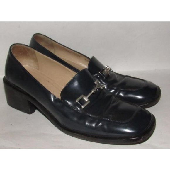 Gucci Midnight Blue Vintage HorseBit Pump