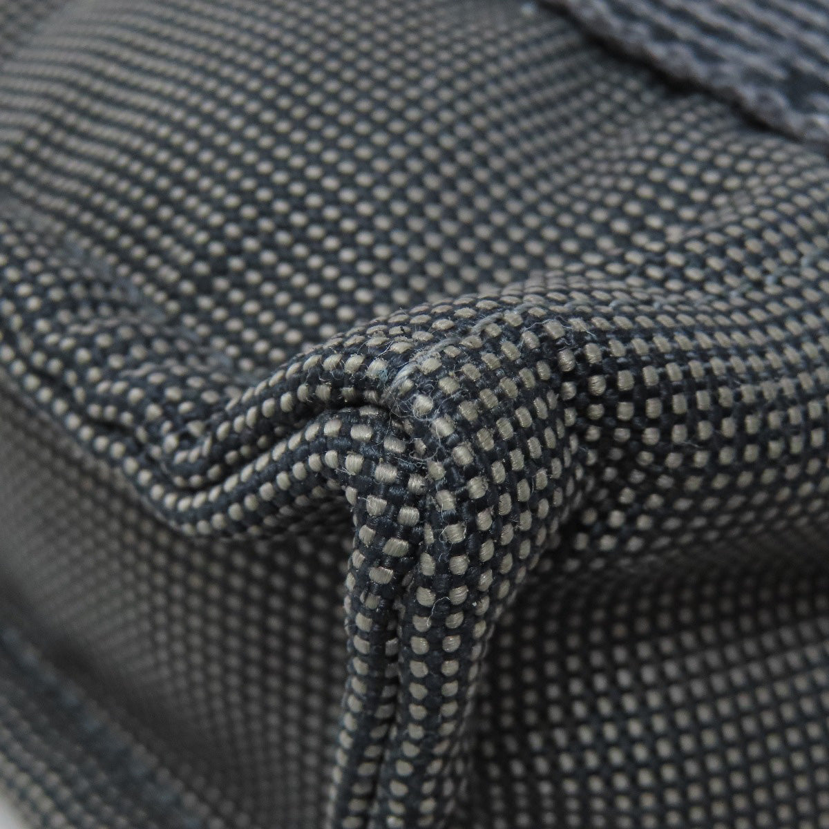 HERMES Backpack canvas gray Her Line add PM Women Used