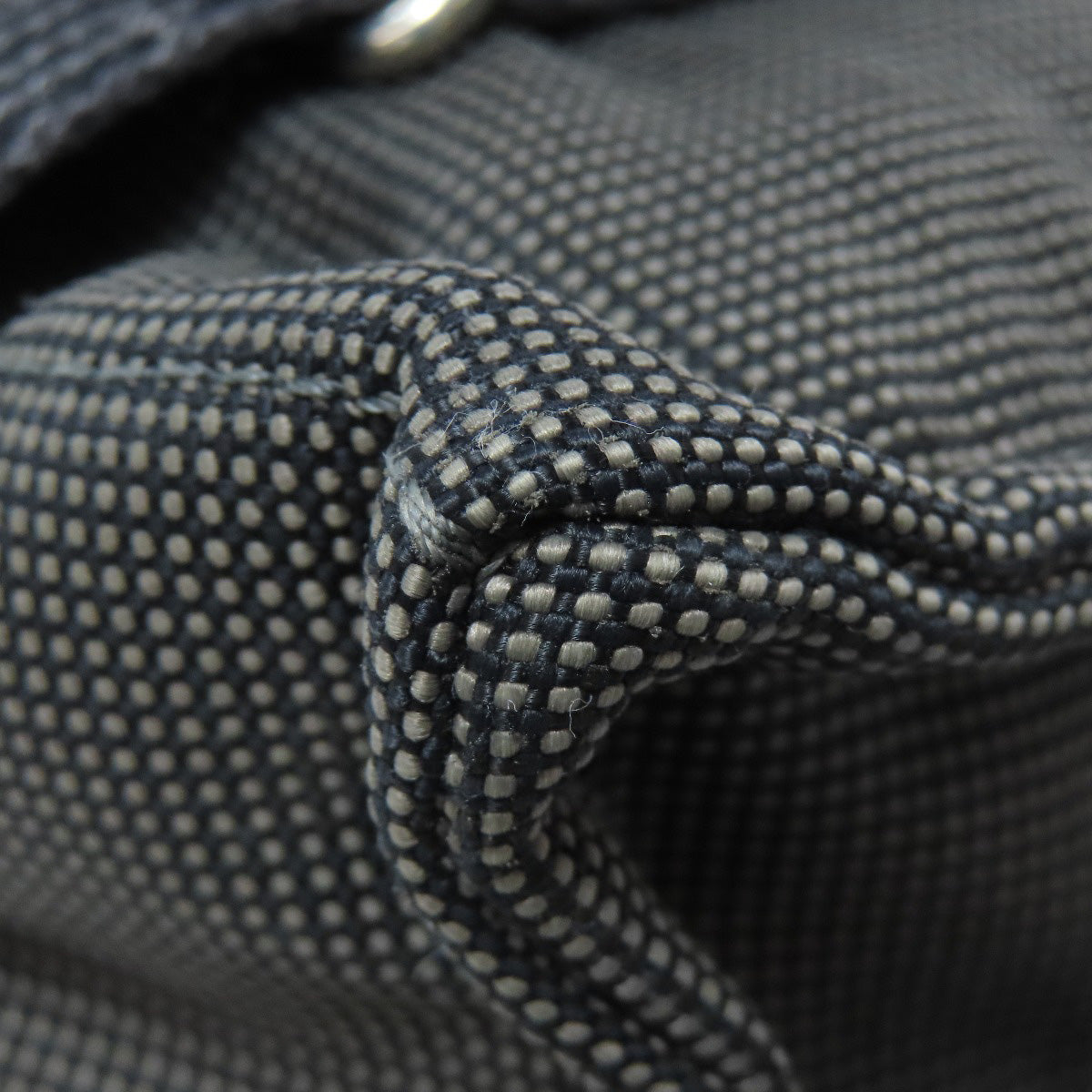 HERMES Backpack canvas gray Her Line add PM Women Used