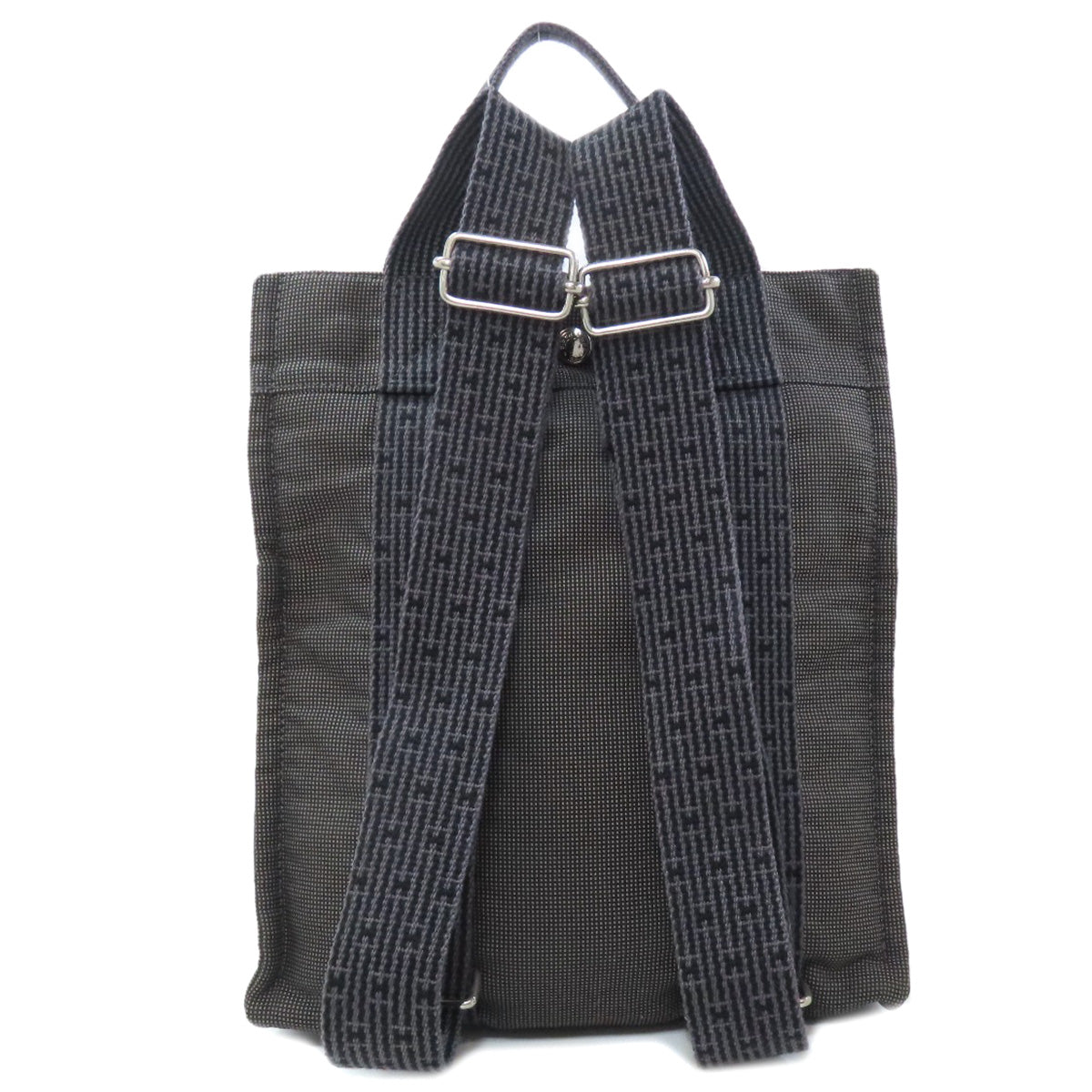 HERMES Backpack canvas gray Her Line add PM Women Used