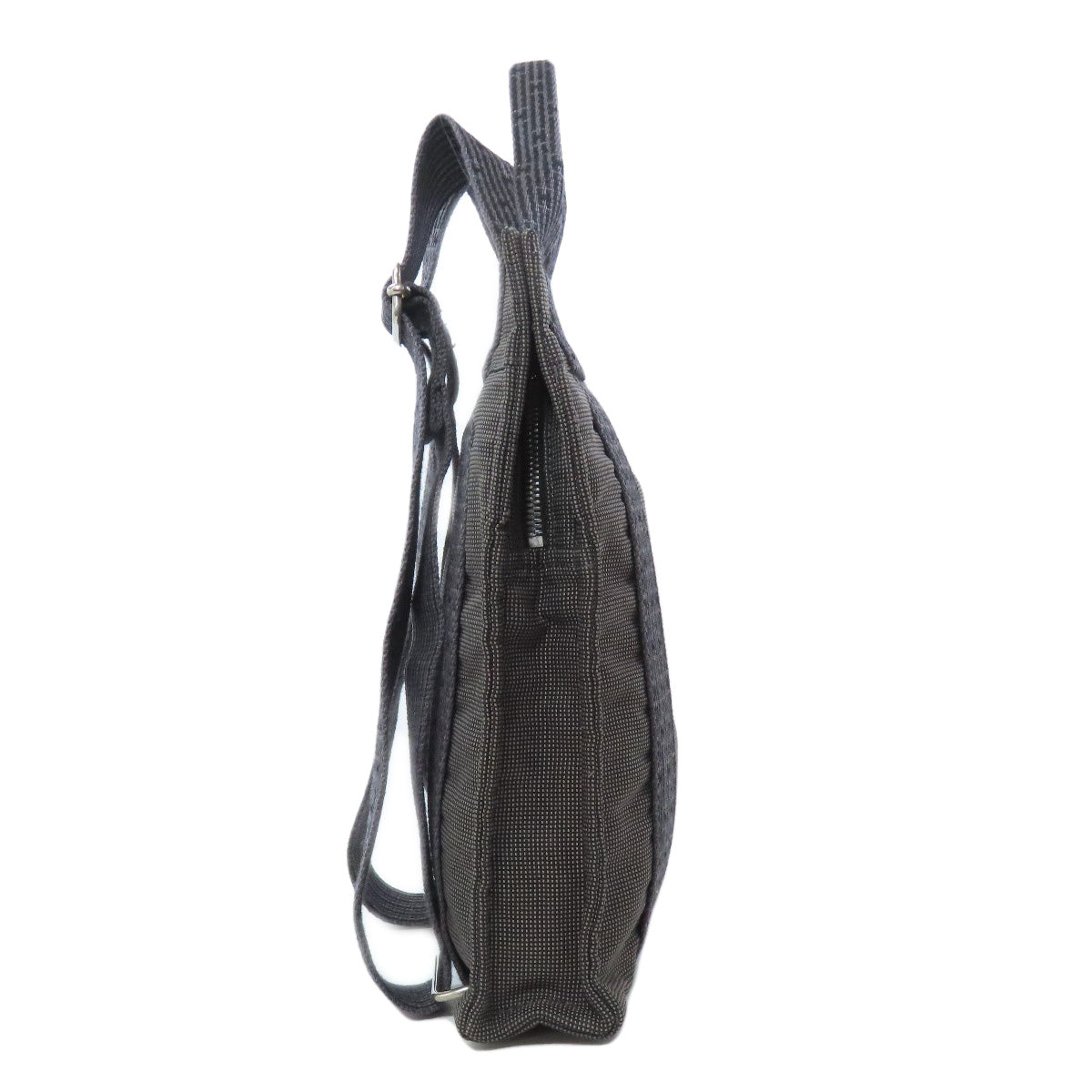 HERMES Backpack canvas gray Her Line add PM Women Used