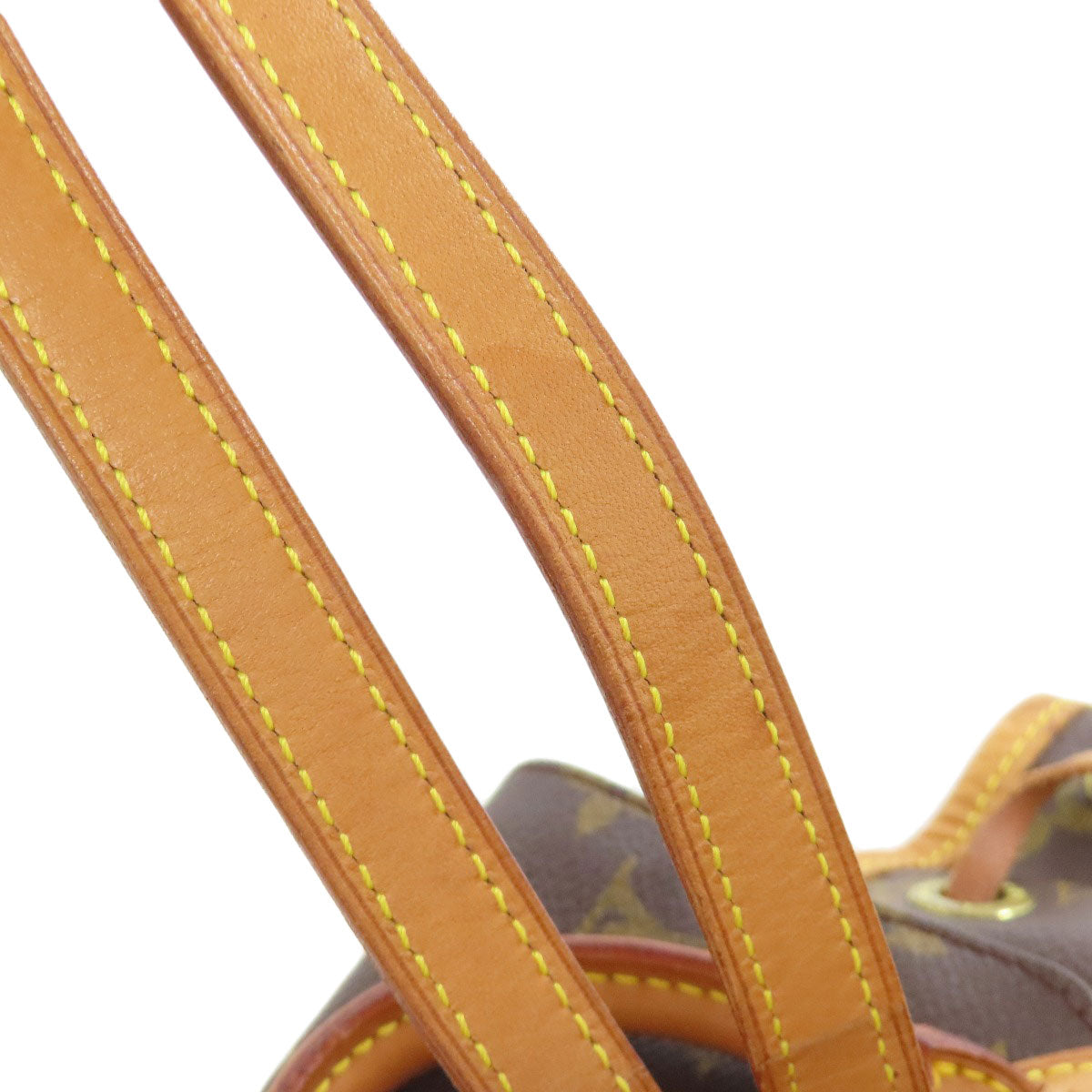 LOUIS VUITTON Backpack M51137 Monogram canvas Brown Mini Montsouris