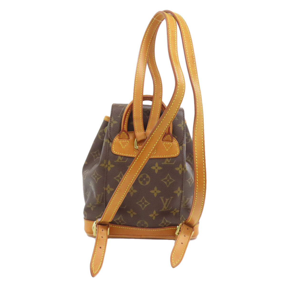 LOUIS VUITTON Backpack M51137 Monogram canvas Brown Mini Montsouris