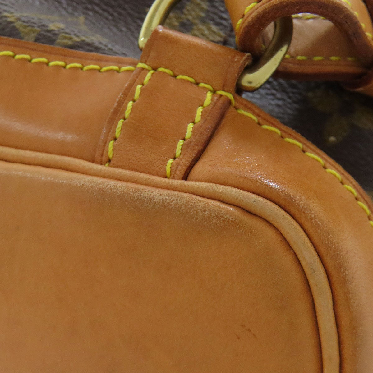 LOUIS VUITTON Backpack M51137 Monogram canvas Brown Mini Montsouris