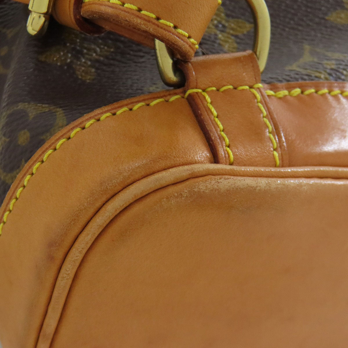 LOUIS VUITTON Backpack M51137 Monogram canvas Brown Mini Montsouris