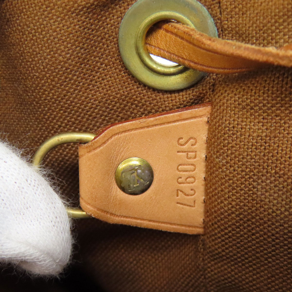 LOUIS VUITTON Backpack M51137 Monogram canvas Brown Mini Montsouris