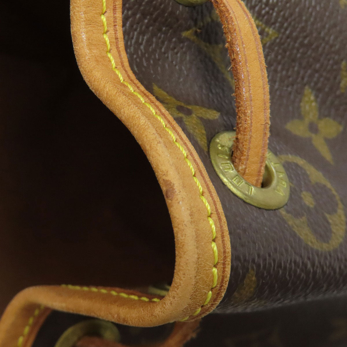 LOUIS VUITTON Backpack M51137 Monogram canvas Brown Mini Montsouris